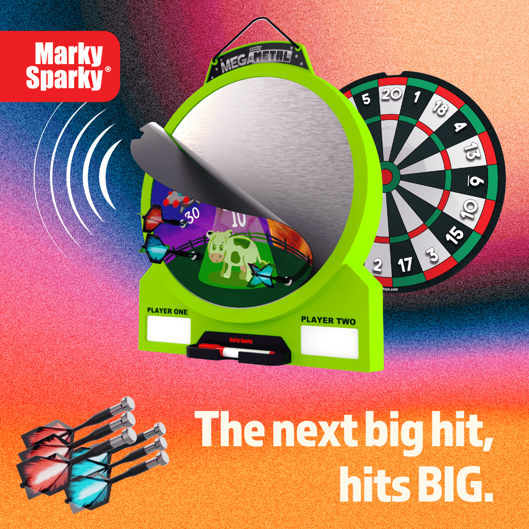 Doinkit® Mega Metal™: The Ultimate Safe and Fun Dart Game for the Whole Family!